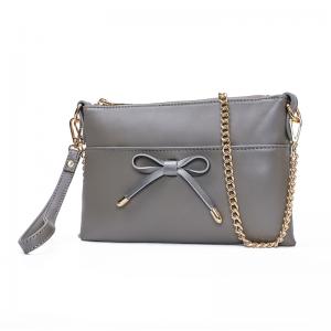 Crossbody bag with front know