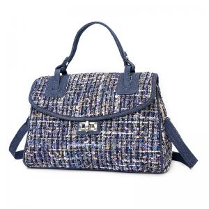 Handbag in special fabric